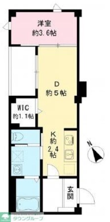 つむぎの杜 西荻みなみの物件間取画像